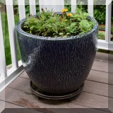 L04. Pottery planter. 